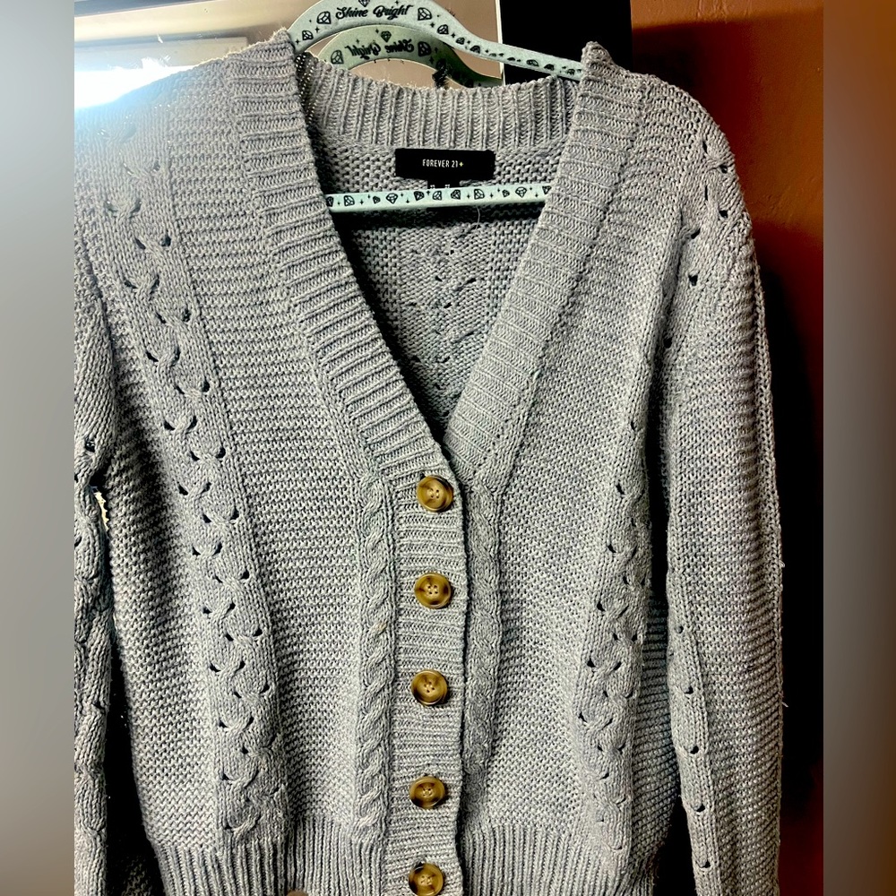 Waist cardigan plus size
